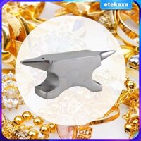 Dụng cụ tạo khối đe đôi cho thợ rèn bằng thép không gỉ thu nhỏ thợ rèn, dụng cụ trang sức 1 mảnh