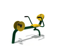 Dụng cụ tập thể thao công cộng - Máy tập đạp xe chèo thuyền