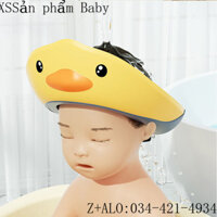 Dụng Cụ Thần Kỳ Gội Đầu Cho Bé  Mũ Giữ Nước Trẻ Em Chống Nước Bảo Vệ Tai