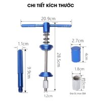 Dụng cụ tháo lắp bấm chén ép cổ xe đạp BB-2101, cho bát phốt, (Tool) ép cốt trục giữa trục đạp CNC  - ĐỒ CHƠI XE ĐẠP TỐT