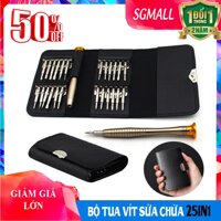 Dụng cụ tháo ráp Tua vít Bộ tua vít đa năng sửa chữa đồ dùng ví da 25 món  Bộ dụng cụ sửa máy tính điện thoại đồng hồ Sửa chữa quạt điện tivi tủ lạnh siêu tiện lợi với Nhiều kiểu đầu vít khác nhau  Nhỏ gọn và dễ sử dụng độ bền cao [bonus]