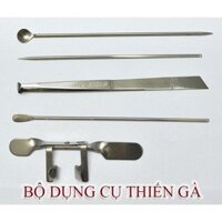 Dụng cụ thiến gà 5 món Hồng Phúc bộ thiến gà chuyên nghiệp