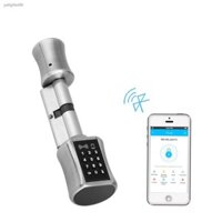 Dụng cụ & Thiết bị tiện ích✱☒ஐBluetooth Cylinder Lock TT Khóa thẻ mật khẩu Sinh trắc điện tử Khóa cửa thông minh Bàn phí