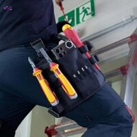 Dụng cụ thợ điện Lưu trữ Gói thắt lưng Tiện lợi Thiết kế kẹp đai Dụng cụ sửa chữa Túi bao da