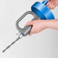 Dụng Cụ Thông Cống Dây Lò Xo 5m Tay Cầm Chắc Chắn