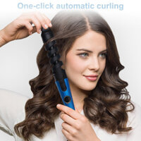 Dụng cụ uốn tóc dễ dàng Dụng cụ uốn tóc bằng một cú nhấp chuột Làm nóng nhanh Máy uốn tóc cầm tay cho tóc gợn sóng không cần Frizz Dụng cụ tạo kiểu cuộn trứng tự động dành cho nữ Cây đũa phép uốn điện