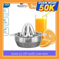 Dụng Cụ Vắt Nước Cam Inox Tiện Dụng Tại Nhà, Nắp Vắt Cam Nhựa Việt Nhật Kèm Khay Đựng Nước Vắt