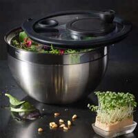 Dụng Cụ Vắt Rau Roesle 15695 Nắp Thủy Tinh – Tiện Lợi, Chất Lượng Cao