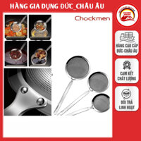 Dụng cụ vớt bọt, vớt dầu, vớt váng inox Chockmen 8/ 10/ 12/ 14cm, thép không gỉ 316