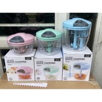 Dụng Cụ Xay Tay, Băm Nhỏ Thực Phẩm Lock&Lock Size S Dung Tích 400ml - CKS302