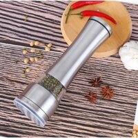 Dụng Cụ Xay Tiêu Gia Vị Inox Xoay 360 Độ - Lọ Xay Tiêu Cầm Tay Cối Xay Hạt Tiêu Lọ Đựng Gia Vị Trang Trí Nhà
