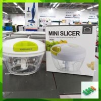 Dụng cụ xay tỏi ớt bằm rau củ quả Lock&Lock Mini Slicer CKS302 ảnh thật