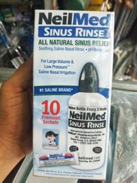 Dụng Cụ Xịt Rửa Xoang Mũi - Bình Xịt Rửa Mũi NeilMed