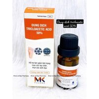 Dung dịch Acid Trichloracetic 50% sạch bay MỤN CÓC, MỤN CƠM, MỤN THỊT, SÙI MÀO GÀ(che tên sản phẩm)