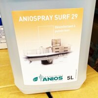 Dung dịch Aniospray Surf 29 (5 lít) phun khử khẩn nhanh bề mặt dùng trong bệnh viện, phòng khám