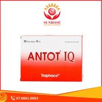 Dung dịch Antot IQ Traphaco hỗ trợ sự phát triển não bộ, giúp trẻ ăn ngon miệng (20 ống x 10ml)
