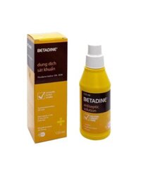 Dung Dịch Betadine Antiseptic 10% Sát Khuẩn Da và Niêm Mạc (chai 125ml)