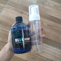 Dung dịch Blue Soap 500ml Tạo Bọt Lau Mực Xăm