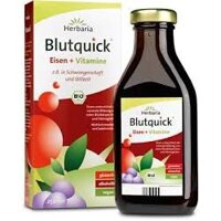 Dung dịch bổ sung sắt hữu cơ Blutquick Đức 250ml