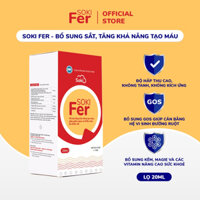 Dung dịch bổ sung Soki Fer Giúp Bổ Sung Sắt ( 20ml )