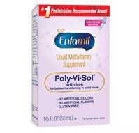 Dung dịch bổ sung vitamin tổng hợp và chất sắt cho trẻ sơ sinh Enfamil Poly-Vi-Sol with Iron 50ml