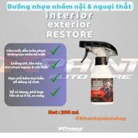 Dung dịch chăm sóc phục hồi nhựa nhám nội & ngoại thất Ô tô INTERIOR EXTERIOR RESTORE