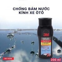 DUNG DICH CHỐNG BÁM  NƯỚC TRÊN KÍNH 3M GLASS COAT WINDSHIELD 08889LT - Chai Xịt 3M Nano Chống Bám Nước Thái Lan