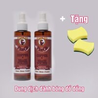 Dung dịch Copper & Brass Polish lau chùi, đánh bóng đồ đồng, thau, inox
