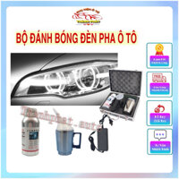 Dung dịch đánh bóng đèn pha Headlight Repair 800ml phục hồi làm sáng chóa đèn pha ô tô xe máy kèm bộ dụng cụ.