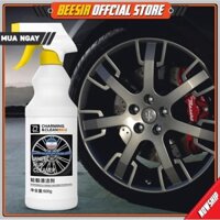 Dung Dịch Đánh Bóng, Tẩy Rỉ Sét Mạ Crôm, INOX Cho Vành Xe, Lazang, Mâm Xe Ô Tô 500ML TEXLABS BEESIR