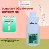 Dung Dịch Dập Dạng Nước Goldwell Topform Fix Giúp Định Hình Tóc Mềm Mượt Sau Khi Làm Mềm Hóa 1000ml