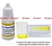 Dung dịch đo độ Clorin nước  1 lọ 10ml