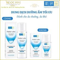 Dung Dịch Dưỡng Ẩm Tối Ưu Dành Cho Da Thường, Da Khô Hada Labo Advanced Nourish Hyaluron Lotion (Dry Skin) 170ml Chính Hãng, Cấp Ẩm, Sáng Mịn Da