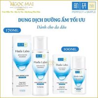 Dung Dịch Dưỡng Ẩm Tối Ưu Dành Cho Da Dầu Hada Labo Advanced Nourish Hyaluron Lotion (Oily Skin) 100ml Chính Hãng, Thẩm Thấu Nhanh, Không Nhờn Rít