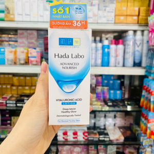 Dung dịch dưỡng ẩm tối ưu Hada Labo Advanced Nourish Hyaluron Lotion da thường 100ml