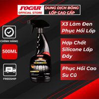 Dung dịch dưỡng đen bóng lốp cao cấp Pro Tire Care 500ml - GẤP 3 lần polymer dưỡng bóng phục hồi cao su