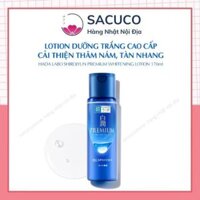 Dung dịch dưỡng trắng cao cấp, cải thiện thâm nám, tàn nhang Hada Labo Shirojyun Premium Whitening Lotion 170ml