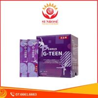 Dung dịch G-Teen Kenko bổ sung vitamin và khoáng chất cho bé gái giai đoạn dậy thì (30 gói x 15g)