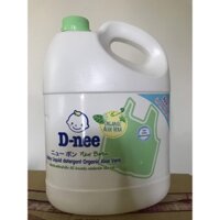 Dung Dịch Giặt Quần Áo Cho Bé D-Nee - Chai 3000ml (Xanh Lá)