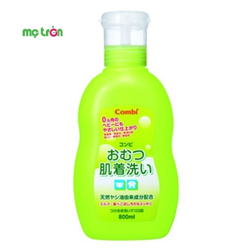 Dung dịch giặt xả Combi dầu cọ 800 ml