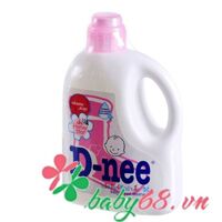 Dung dịch giặt xả Dnee 960ml màu hồng