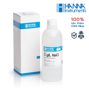 Dung dịch hiệu chuẩn nacl 3.0 g/l Hanna HI7083L, 500 ml