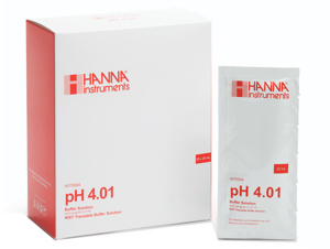 Dung dịch hiệu chuẩn ph 4.01, 25 gói 20ml Hanna HI70004P