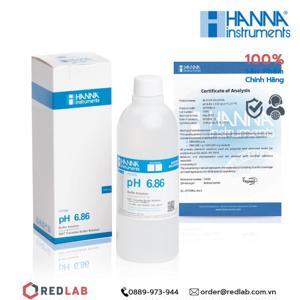 Dung dịch hiệu chuẩn pH 6.86, chai 500ml Hanna HI7006L