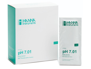 Dung dịch hiệu chuẩn pH 7.01, 25 gói 20ml Hanna HI70007P