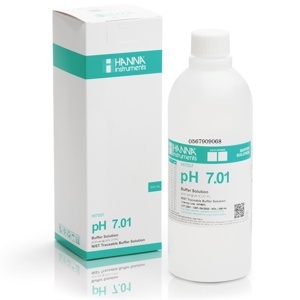Dung dịch hiệu chuẩn pH 7.01 chai 500ml Hanna HI7007L