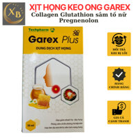 Dung dịch keo ong xịt họng giảm ho Garex Plus giúp giảm đau họng, ngứa họng, rát họng (Lọ 30ml)