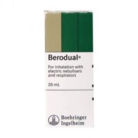 Dung dịch khí dung Berodual Sol 20ml điều trị bệnh tắc nghẽn đường hô hấp mạn tính (chai 20ml)