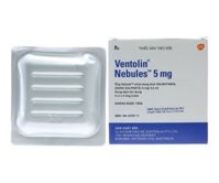 Dung dịch khí dung trị hen Ventolin Nebules 5mg (6 vỉ x 5 ống/hộp)