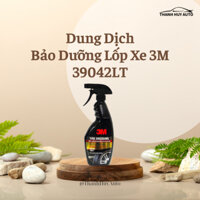 Dung Dịch Làm Bóng Lốp Xe Ô Tô, Xe Máy, Bóng Vỏ Xe 3M Chính Hãng Nhập Thái Lan 39042LT 400ml
